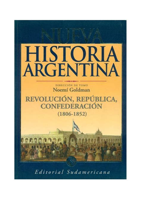 The Book Cover For Historical Argentina