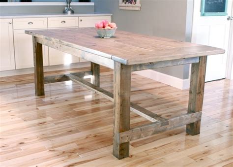 Don't worry, this is not that post 😉. Farmhouse Table - Updated Pocket Hole Plans | Ana White