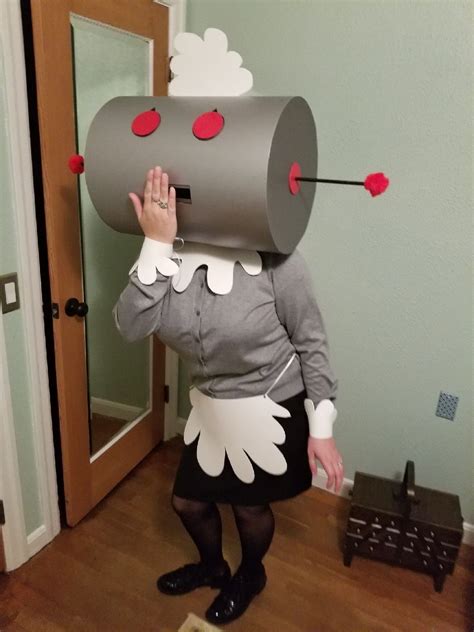 Rosie The Robot Jetsons Halloween Creative Toilet Paper Holder