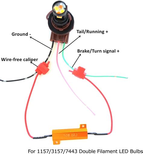 Turn Signal Led Load Resistor Wiring Diagram