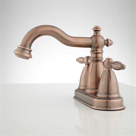 Antique bathroom faucets add a uniquely classic style to your bathroom. Dolce Centerset Bathroom Faucet - Bathroom