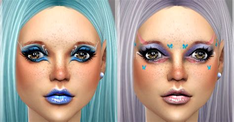 Jennisims Downloads Sims 4makeup Eyeshadow Artistic Illusions