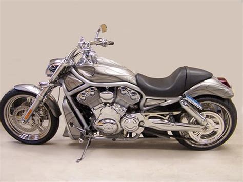 Customized Harley Davidson 2003 100th Anniversary V Rod Motorcycle