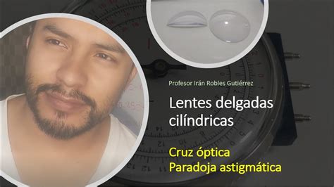 Lentes Delgadas Cilíndricas Cruz óptica Y Paradoja Astigmática Autor