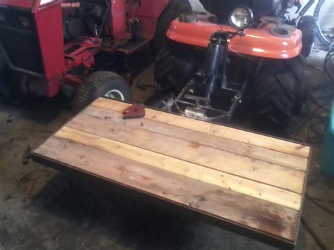 Homemade Sleeve Hitch Carry All My Tractor Forum