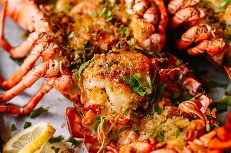 baked stuffed lobster with shrimp recipe baked stuffed lobster lobster recipes shrimp