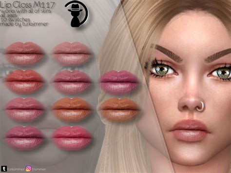 The Sims Resource Lip Gloss M117