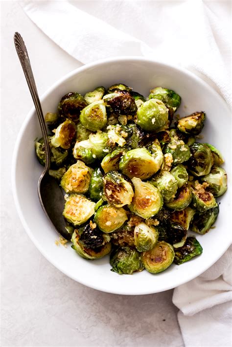 This creamy baked brussels sprouts recipe was a very happy accident that happened on a lazy wednesday night. The Best Garlic Butter Brussels Sprouts - Little Spice Jar