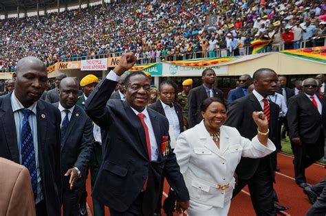 In Pictures Emmerson Mnangagwas Inauguration World The Times