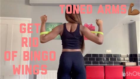 Bingo Wings Be Gone Upper Body Workout With Resistance Band💪🏾 Youtube