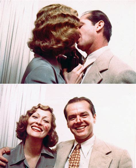 Faye Dunaway And Jack Nicholson A Pondering Mind
