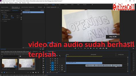 Maybe you would like to learn more about one of these? Cara Memisahkan Audio Dari Video Adobe Premiere - EvilicaCell