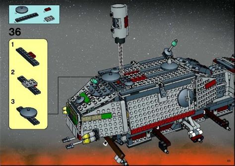 Lego® Anleitung Anzeigen 7261 Clone Turbo Tank Lego Bauanleitungen
