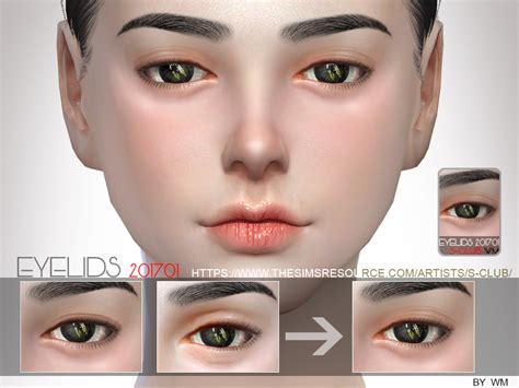 The Sims Resource S Club Wm Ts4 Skin Detail Eyelid 201701