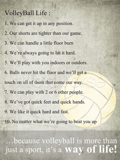 Inspirational Quotes Volleyball Players Quotes Collection