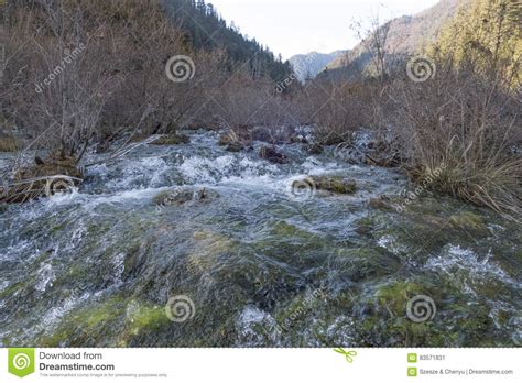 Heavenly Jiuzaigou Stock Image Image Of Sichuan Flow 83571831