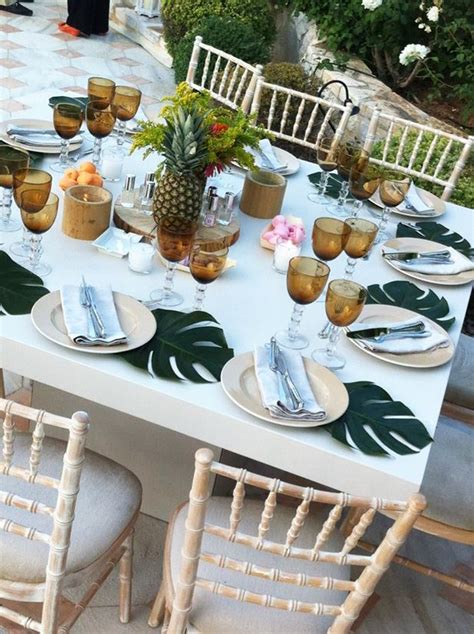 Thai Styled Party Dinner Party Decorations Table Decorations Hawaii