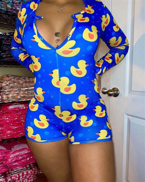 Hot Selling Fat Lady Fall Pajamas One Sie Womens Sleepwear Casual