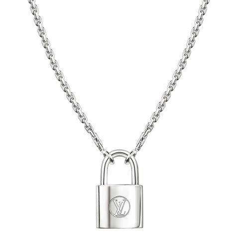 Silver Lockit Pendant In Sterling Silver Louis Vuitton The