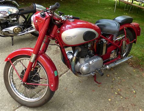 BSA, englisches Motorrad aus den 1950er Jahren, 1-Zyl.-Motor mit 500ccm