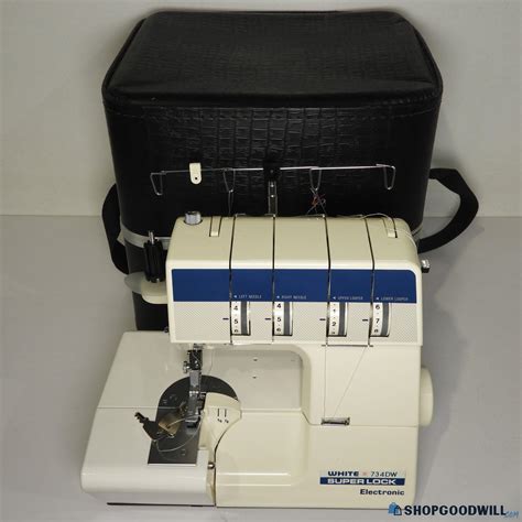 White 734dw 4 Serger Overlock Sewing Machine