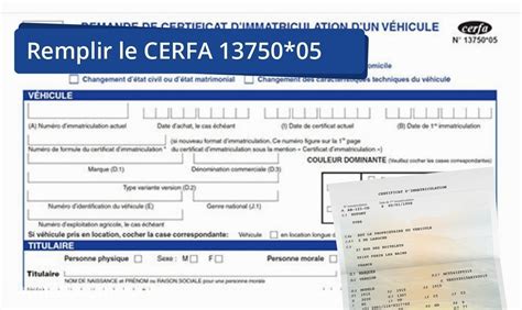 Cerfa De Demande De Certificat Dimmatriculation Cerfa Images Images And Photos Finder
