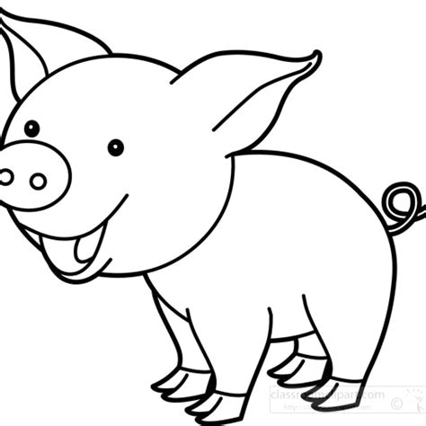 Pig Clipart Outline 10 Free Cliparts Download Images On Clipground 2024