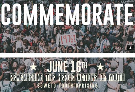 Youth day commemorates the soweto uprising in south africa. Commemorating Youth Day - Childline South Africa