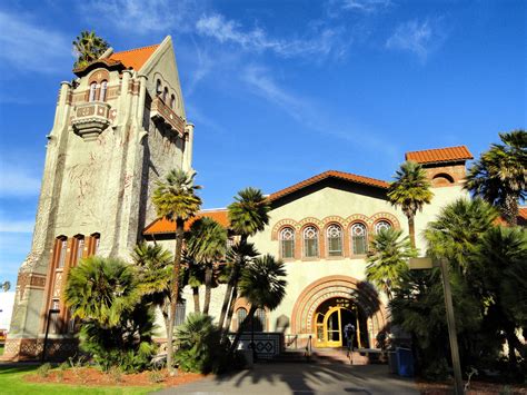 San Jose State University On A Sunny Day California Image Free Stock