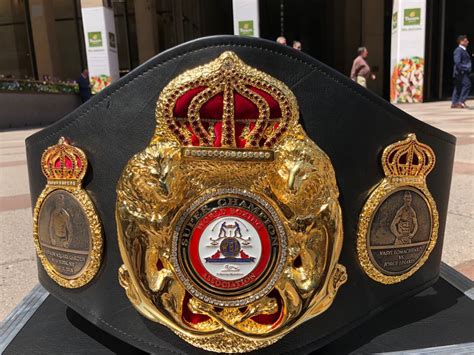 Lomachenko And Linares Special Super Belt Made World Boxing Association