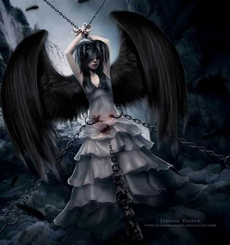 Dark Fallen Angel More Gothic Angel Gothic Fairy Dark Wings Gothic