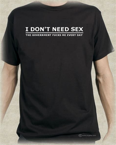 T Shirt I Dont Need Sex Ne Trebam Sex Funny