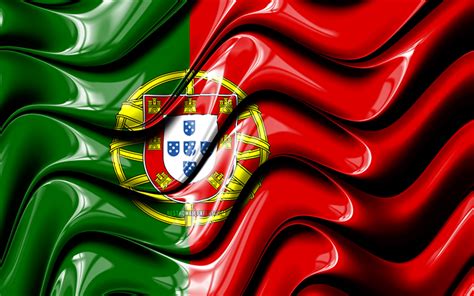 Download Wallpapers Portuguese Flag 4k Europe National Symbols Flag