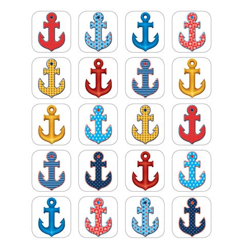 Anchors Stickers Tcr5372 Teacher Created Resources