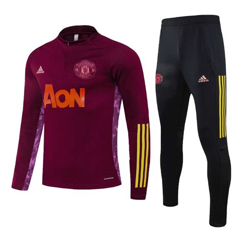 Manchester United Sweat Shirt Kit 202021 Red Goaljerseys