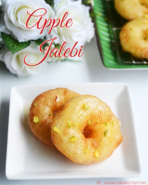 Apple Jalebi Recipe Easy Holi Recipes Raks Kitchen