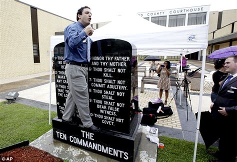 Confrontational Scenes As Atheist Group Erects Monument Against God