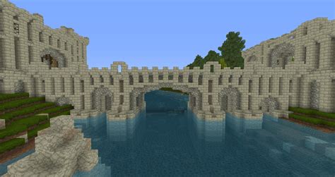 Minecraft Medieval Stone Bridge Minecraft Minecraft Designs