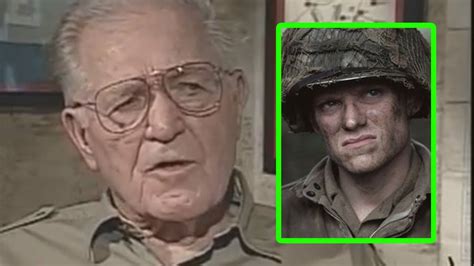 major dick winters on albert blithe surviving world war ii band of brothers youtube