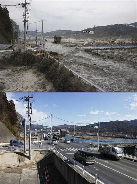 Epicenter, most impacted areas from massive quake. PHOTOS: Japan's AMAZING recovery a year after tsunami - Rediff.com News