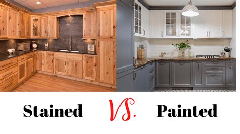 How Do You Paint Over Already Stained Cabinets With
