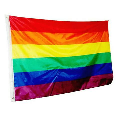 lgbt flag free shipping 90x150cm pride flag lgbt gay rainbow banner polyester aliexpress