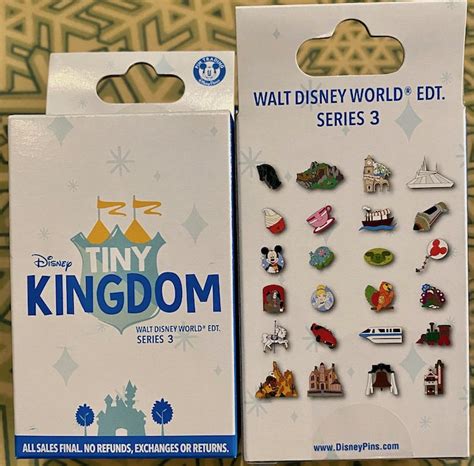 Tiny Kingdom Walt Disney World Series Mystery Pin Collection Disney Pins Blog