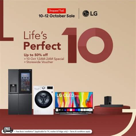 10 12 Oct 2022 Lg October Sale On Shopee And Lazada