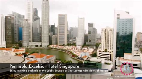 Peninsulaexcelsior Hotel Singapore Overview Singapore Youtube