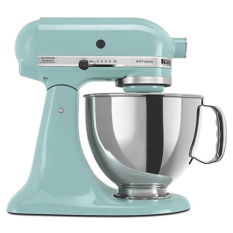 Find out in this detailed review. KitchenAid KSM150PSAQ Artisan® Series Aqua Sky 5 Quart ...