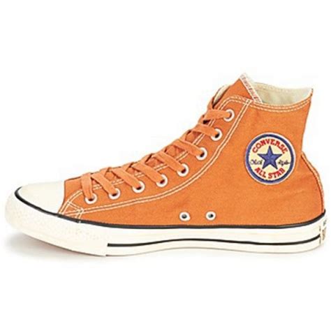 Converse Chuck Taylor Vint Twil Hi Rust Orange Mens Shoes M00000413