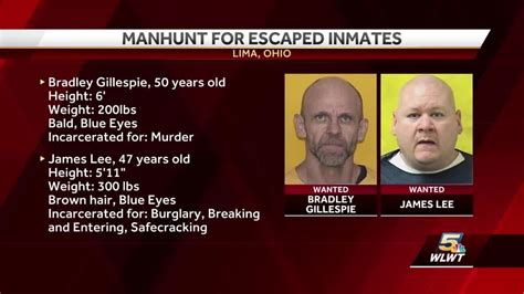 Manhunt Underway For Two Escaped Inmates From Ohio Prison Youtube