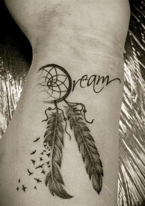 Wrist Dreamcatcher Tattoo Dreamcatcher Tattoo Design Ideas Feather