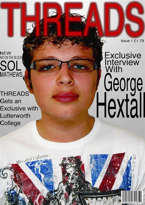 Harry Tibbles As Media Magazine Front Cover And Contents Page
